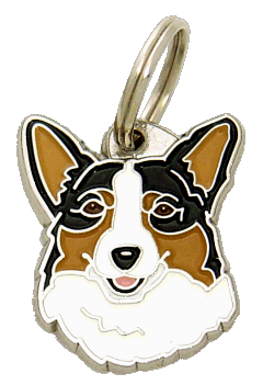 WELSH CORGI - pet ID tag, dog ID tags, pet tags, personalized pet tags MjavHov - engraved pet tags online